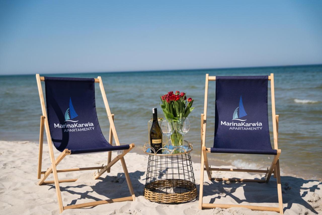 Karwia Marina Apartamenty Esterno foto